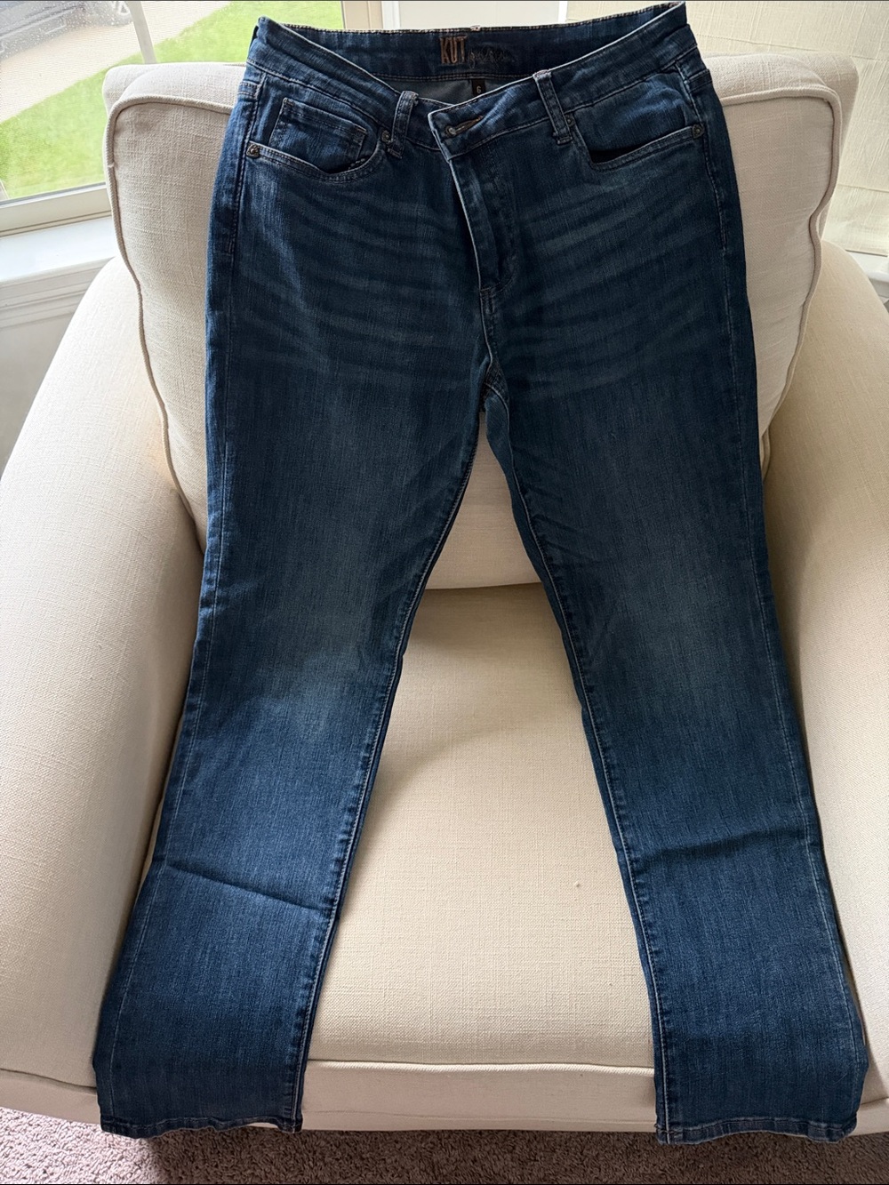 KUT (from the kloth) Dark Blue Women’s Jeans - Classic Fit